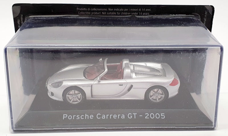 Altaya 1/43 Scale Model Car 1501IR4 - 2005 Porsche Carrera GT - Silver