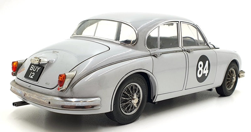 Model Icons 1/18 Scale Diecast DC3322B - Jaguar MkII Racing #84 With Case