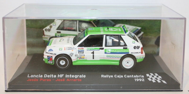 Altaya 1/43 Scale - Lancia Delta HF Integrale - Rallye Caja Catabria 1992