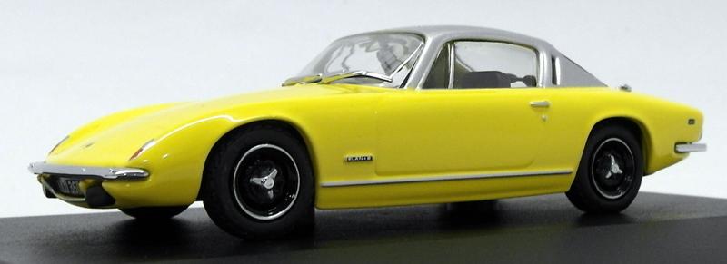 Oxford Diecast 1/43 Scale Model Car LE001 - Lotus Elan Plus2 - Yellow/Silver