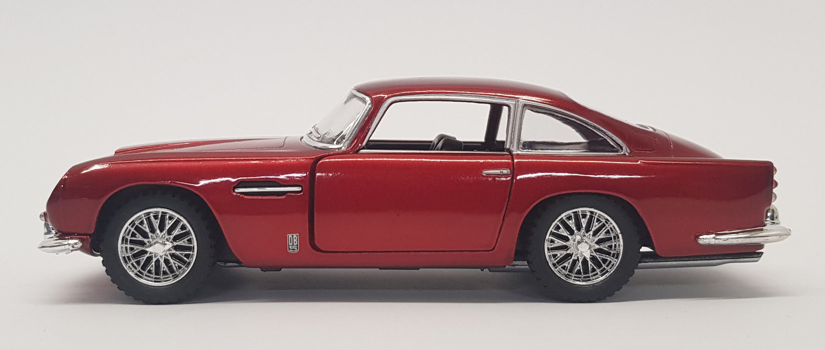 Aston Martin DB5 - Met Red - Kinsmart Pull Back & Go Car