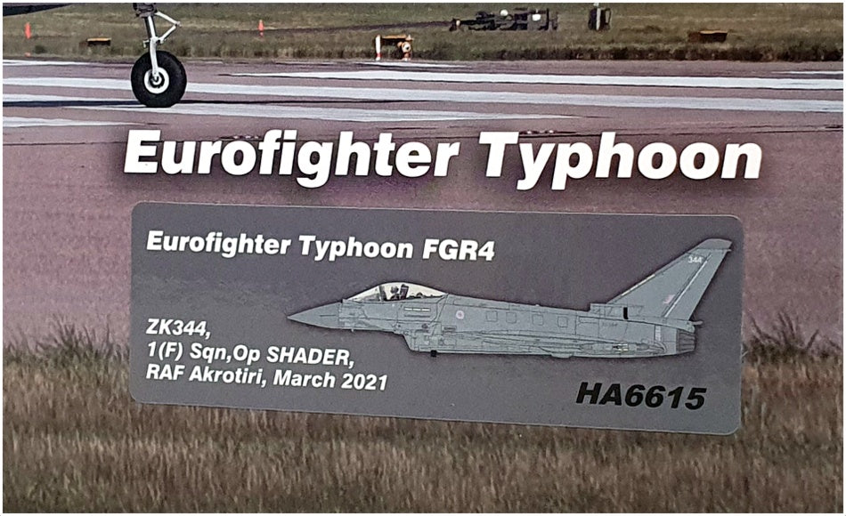 Hobby Master 1/72 Scale HA6615 - Eurofighter Typhoon FGR4 Aircraft