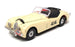Corgi Appx 12cm Long Diecast 804 - 1952 Jaguar XK120 #414 Race Car - Cream