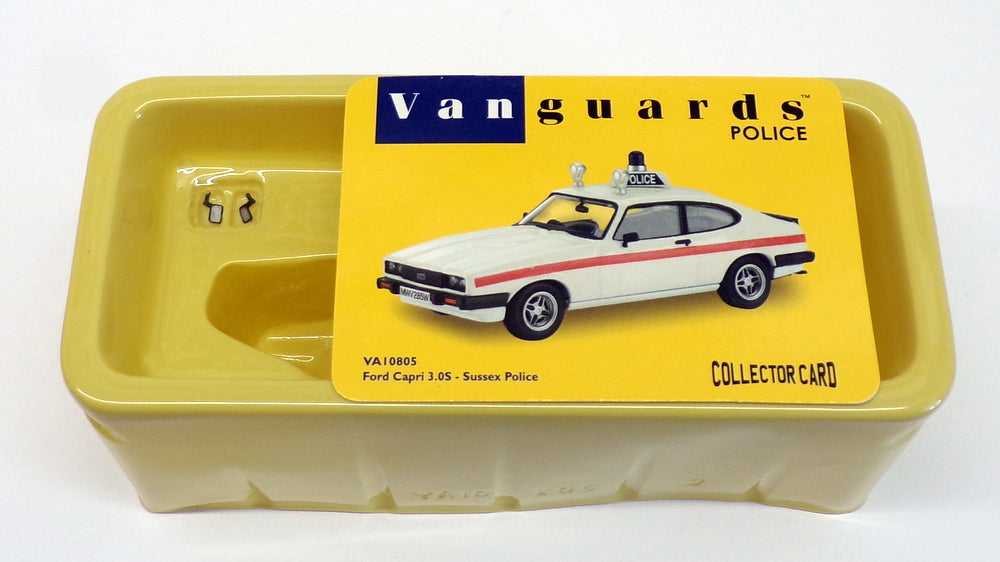Vanguards 1/43 Scale VA10805 - Ford Capri 3.0S - Sussex Police Car