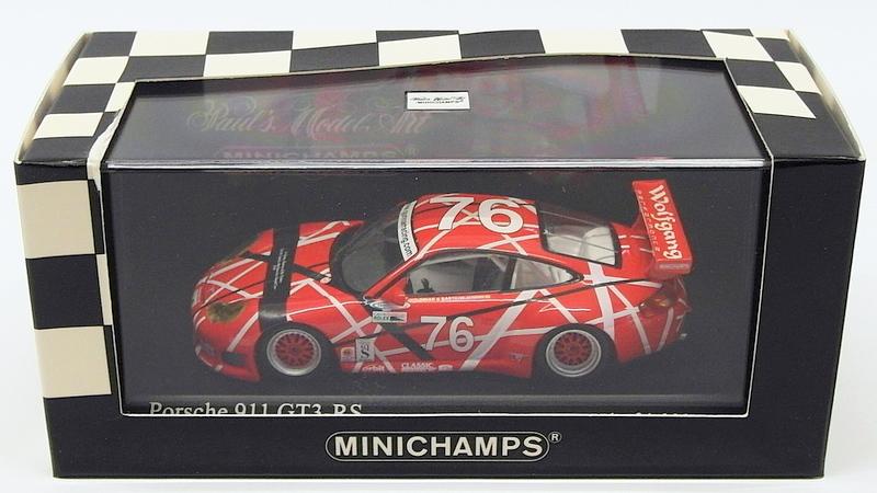 Minichamps 1/43 Scale 400 016976 - Porsche GT3RS GrandAm Minichamps 1/43 Scale 400 016976 - Porsche GT3RS GrandAm