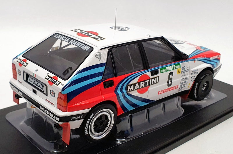 IXO Models 1/18 Scale 18RMC064C - 1990 Lancia Delta 16V #6 Kankkunen/Piironen