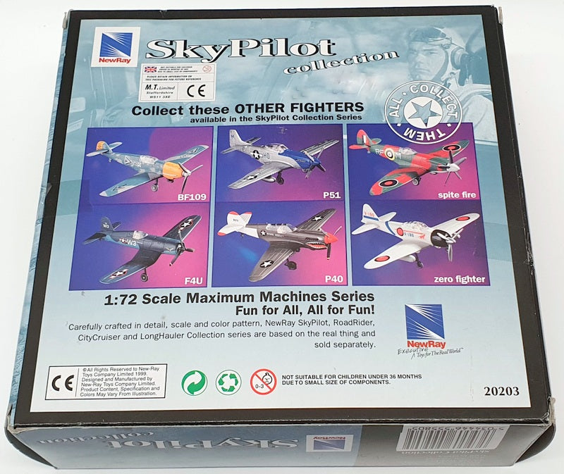 New Ray 1/72 Scale Model Aircraft 20203 - Curtiss P-40 Warhawk