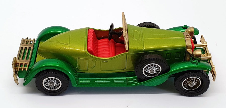 Matchbox Appx 10cm Long Diecast Y-14 - 1931 Stutz Bearcat - Green
