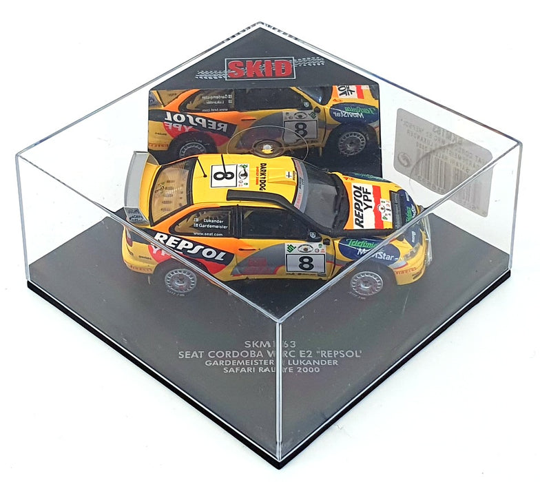 Skid 1/43 Scale SKM163 - Seat Cordoba WRC E2 Repsol Safari Rally 2000
