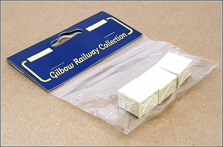Gilbow 1/76 Scale Accessories 99602 - Wooden Crates (3)