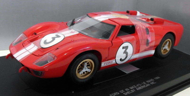 Eagles Race 1/18 Scale Diecast 16800 Ford GT40 MK2 #3 Le Mans 66 Shelby America