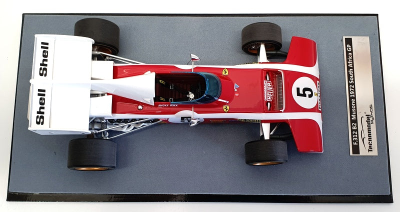 Tecnomodel 1/18 Scale TM18-194D - 1972 Ferrari 312 B2 South Africa GP #5 J.Ickx