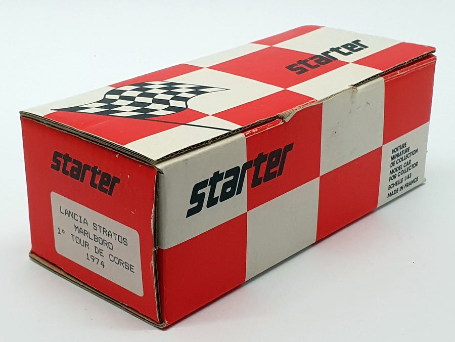 Starter 1/43 Scale Built Kit SR91220 - Lancia Stratos 1st Tour De Corse 1974