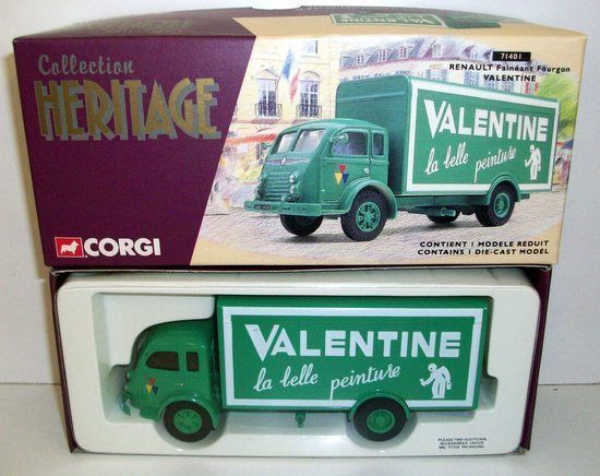 CORGI 1/50 - 71401 RENAULT FAINEANT FOURGON - VALENTINE