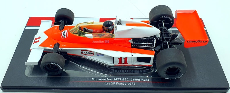 Model Car Group 1/18 Scale MCG18612F McLaren-Ford M23 #11 France 1976 J.Hunt