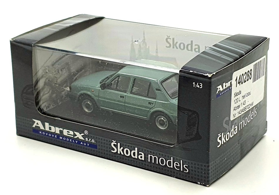 Abrex 1/43 Scale Diecast 143ABS702HM - Skoda 120L - Lt Blue