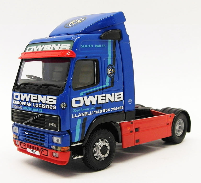 Corgi 1/50 Scale Truck CC12402 - Volvo Globetrotter FH12 Curtainside - Owens