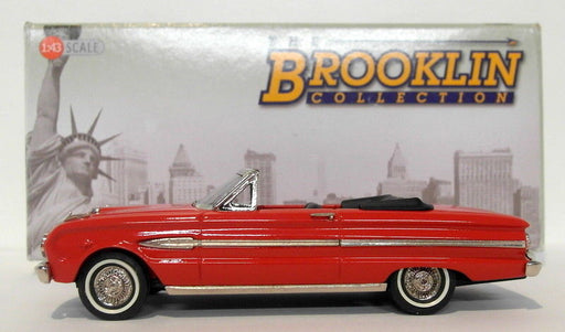 Brooklin 1/43 Scale BRK112  - 1963 Ford Falcon Futura Sports Convertible Red