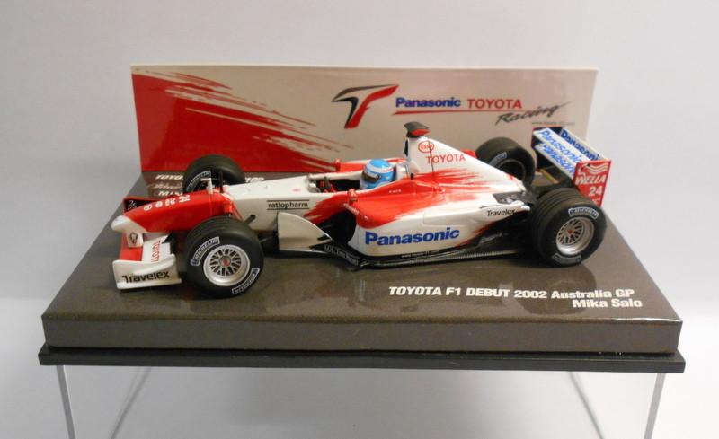 MINICHAMPS F1 1/43 Scale - 400 020025 TOYOTA F1 A.MCNISH MINICHAMPS F1 1/43 Scale - 400 020025 TOYOTA F1 A.MCNISH