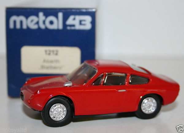 WESTERN MODELS 1/43 PROTOTYPE - METAL 43 - 1212 - ABARTH BIALBERO - RED
