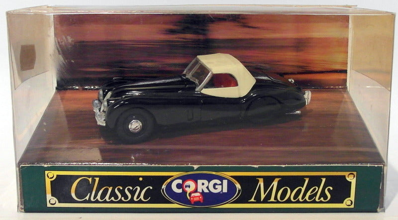 Corgi 1/43 Scale Diecast 96060 - Jaguar XK120 Soft Top - Black