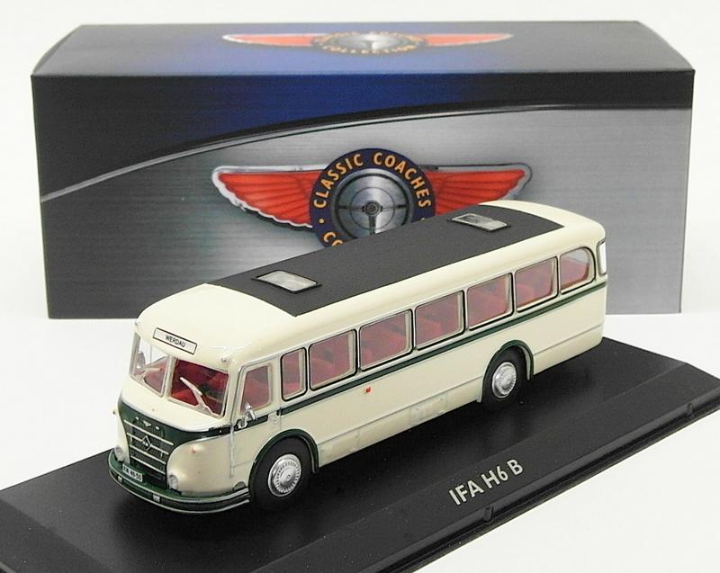 Atlas Editions 1/76 Scale Diecast Bus Coach 4642 108 - IFA H6 B