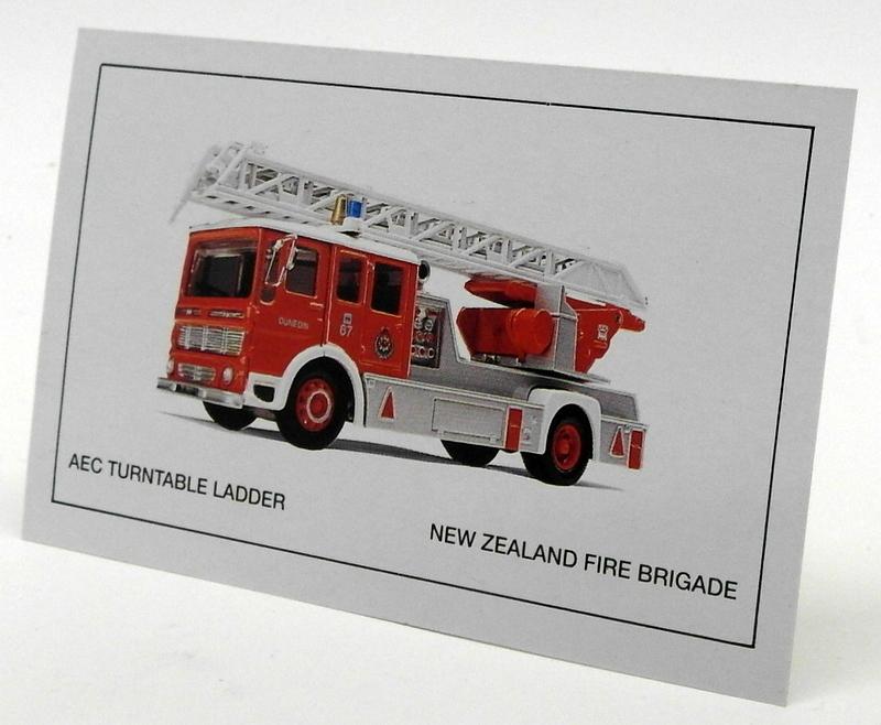 Corgi 1/50 Scale 97361 - AEC Turntable Ladder - New Zealand Fire Brigade