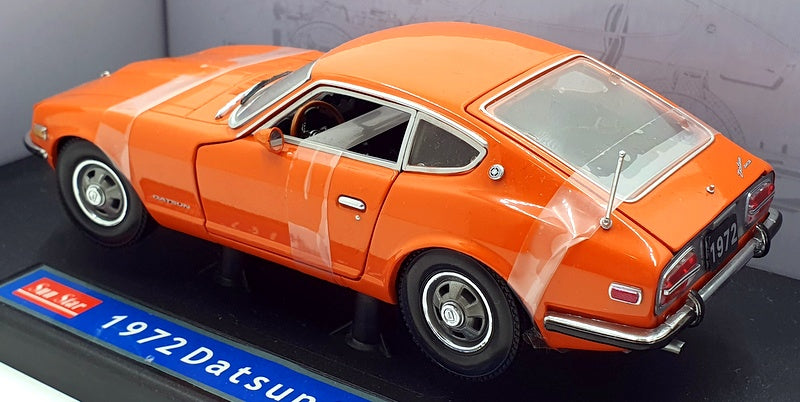 Sunstar 1/18 Scale Diecast 3501 - 1972 Datsun 240Z - Orange