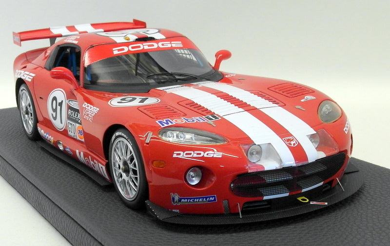 Top Marques 1/18 Scale TOP042B Dodge Chrysler Viper GTS-R 2000 #91