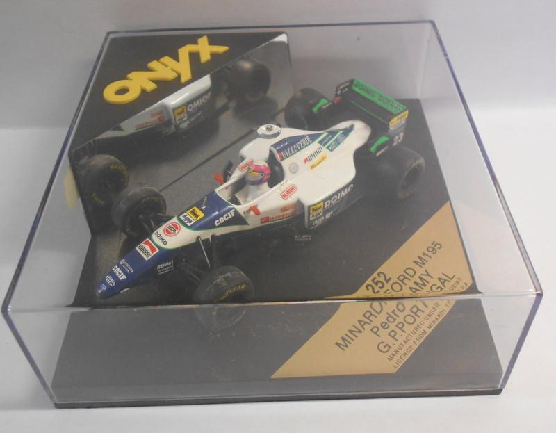 Onyx 1/43 Scale - 252 MINARDI FORD M195 PEDRO LAMY G.P.PORTUGAL