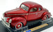 Motormax 1/18 scale Diecast 73108 - 1940 Ford Coupe - Met Red