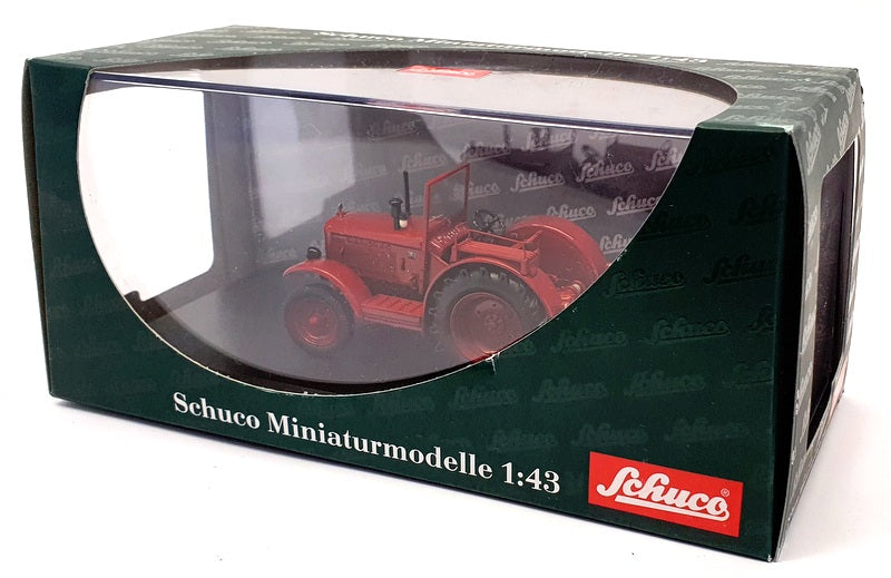 Schuco 1/43 Scale Model Tractor 02782 - Hanomag R40 Open Top - Red