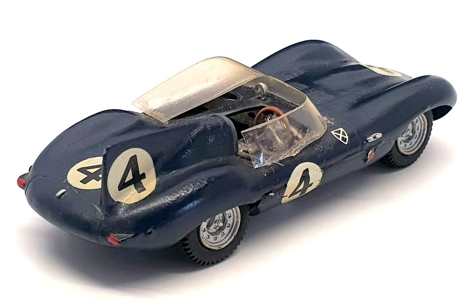 Unknown Brand 1/43 Scale 3621S - Jaguar Race Car - #4 Blue