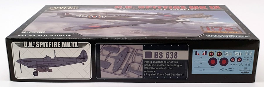 Forces Of Valor 1/72 Scale Model Kit #9 - UK Spitfire Mk. IX Aircraft 1942