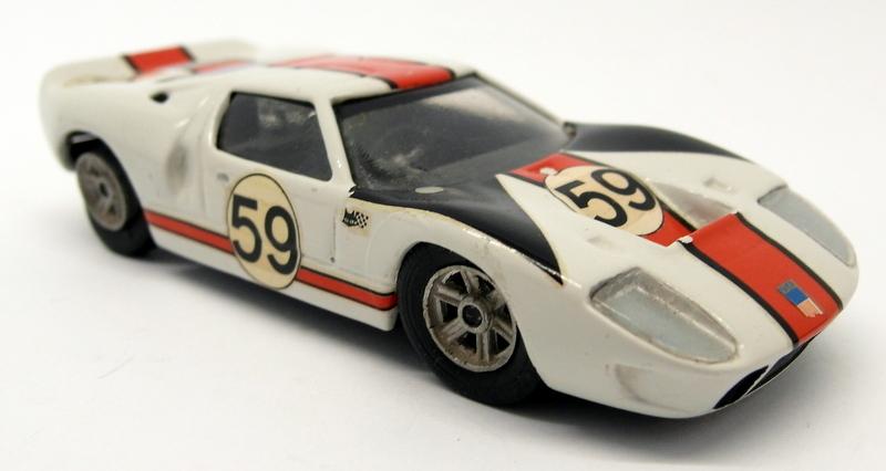 Unbranded 1/43 scale White Metal - 20MAR2018F Ford GT40 #59 Race Car