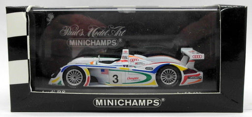 Minichamps 1/43 Scale 400 010903 - Audi R8 Le Mans 24Hr 2001