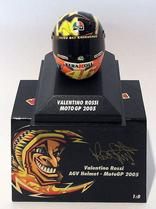 Minichamps 1/8 Scale 397 050046 - AGV Helmet Moto GP 2005 V. Rossi