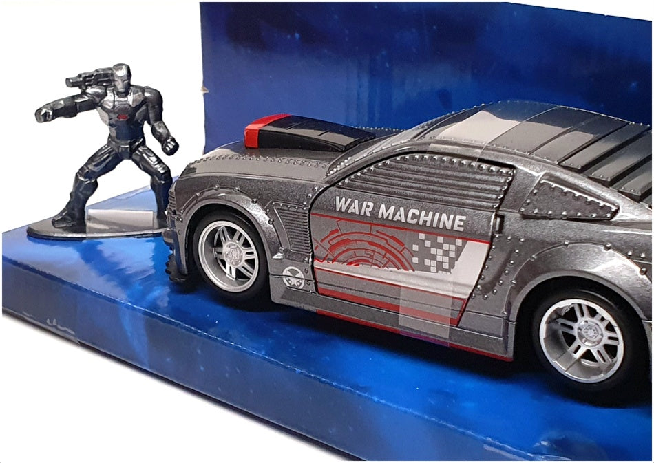 Jada Toys Marvel Avengers War Machine And 2006 Ford Mustang GT 1:32 Diecast  NEW