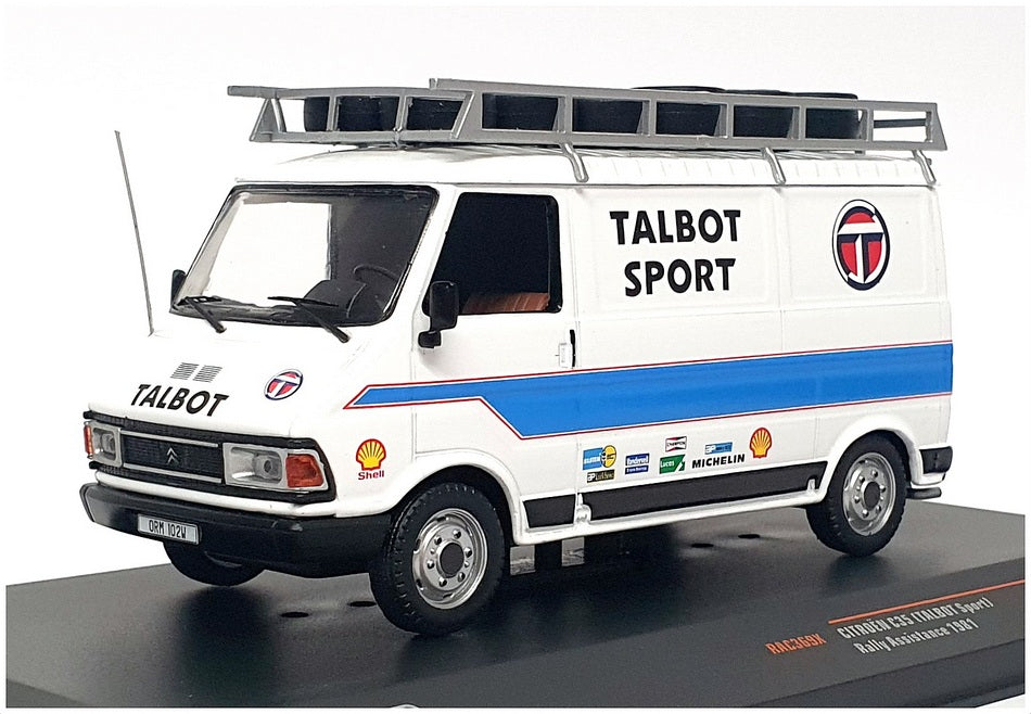 Ixo Citroën C35 Talbot Sport Rally Assistance 1981 - Miniature 1/43 Neuve Réf. RAC369X