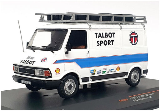 Ixo 1/43 Scale RAC369X - Citroen C35 Talbot Sport Rally Assistance 1981 - White