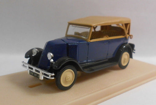 Eligor 1/43 Scale Diecast Model 1040 RENAULT NN 1927 TORPEDO CAPOTE BLUE