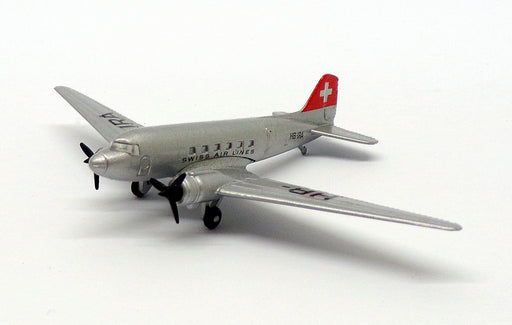 Schabak 1/250 Scale Diecast Aircraft - 1028/4 Douglas DC-3 - Swissair