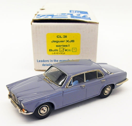 SMTS 1/43 Scale Built Kit Model Car CL31 - Jaguar XJ6 Series 1 - Lavender