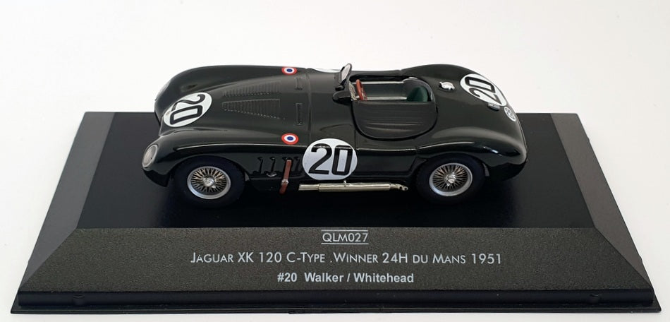 Quartzo 1/43 Scale QLM027 - Jaguar XK120 C-Type #20 Winner 24h Le Mans 1951