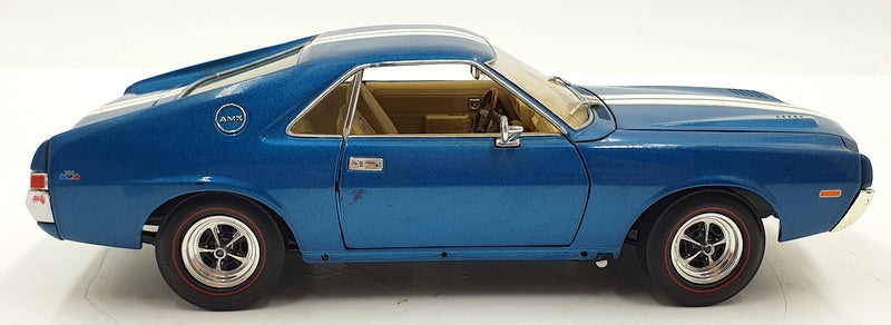 ERTL 1/18 Scale DC1822S - 1968/69 AMC AMX - Blue With Case