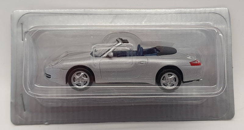 Deagostini 1/43 Scale COD011 - 1998 Porsche 911 Carrera Cabrio - Silver