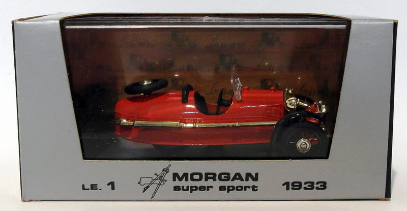 Brumm 1/43 Scale Diecast LE1 - 1933 Morgan Super Sport - Red