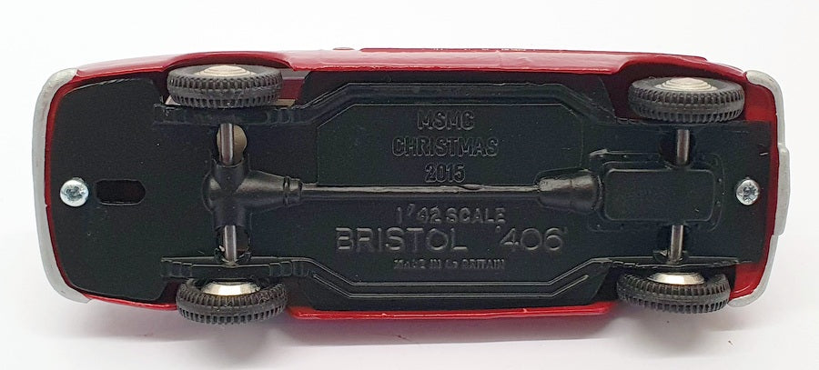 MSMC 1/42 Scale 115 - Bristol 406 Christmas 2015 - Maroon