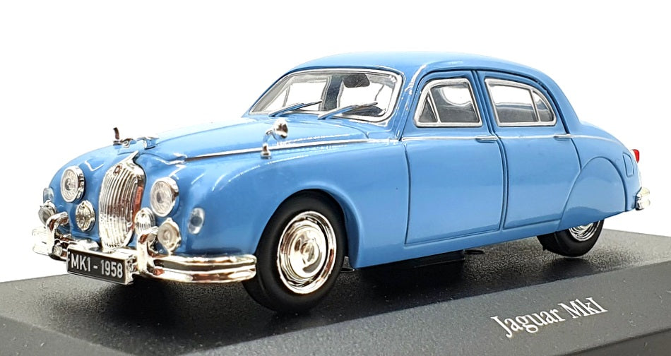 Atlas Editions 1/43 Scale 4 641 122 -  Jaguar MK1 - Pale Blue