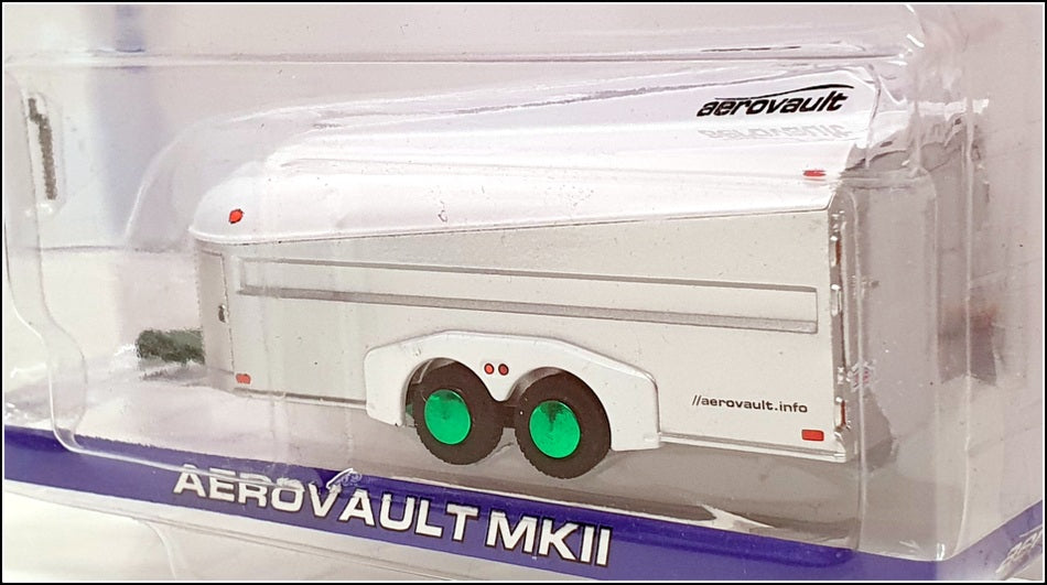 Greenlight 1/64 Scale 30008 - Aerovault MkII Trailer Silver/White - Chase